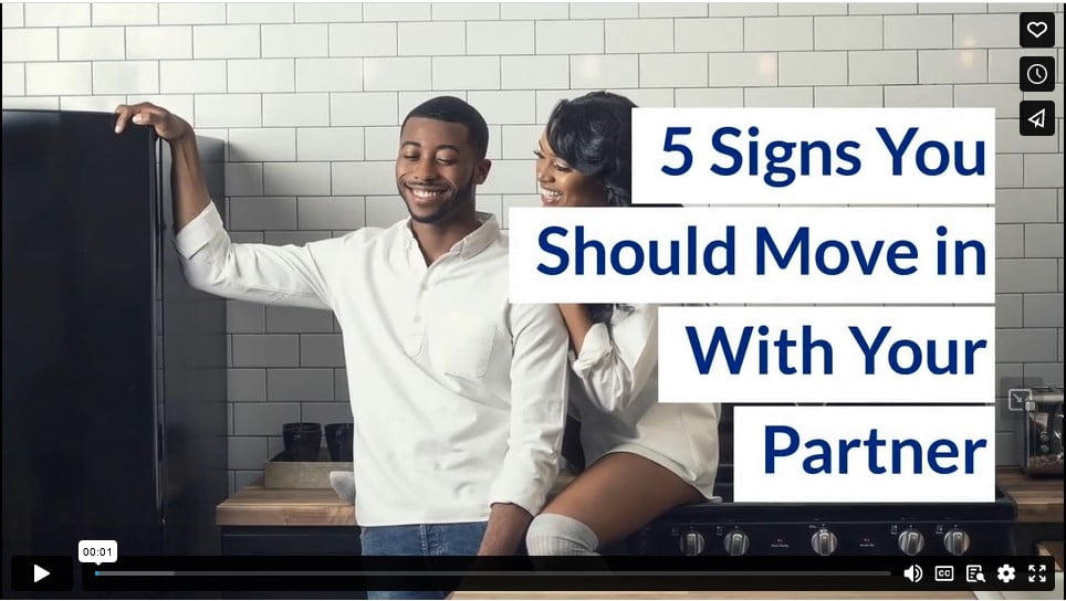5 Signs You Should Move in With Your Partner