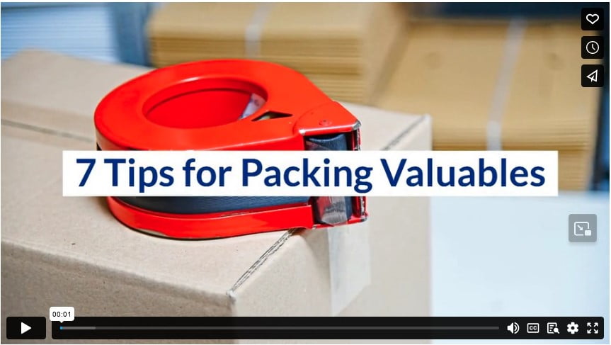 7 Tips for Packing Valuables